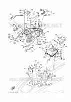 ENGINE HATCH 2 pour Yamaha GP 1800R HO de 2022