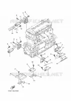 SUPPORT MOTEUR pour Yamaha GP 1800R HO de 2022