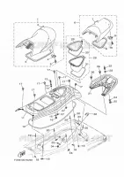SELLE / SERRURE pour Yamaha VX de 2022
