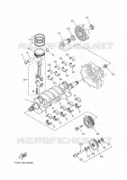 VILEBREQUIN / PISTON pour Yamaha GP 1800R SVHO de 2022