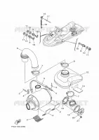 ECHAPPEMENT 3 pour Yamaha FX CRUISER SVHO de 2022