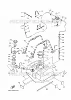 RESERVOIR A CARBURANT pour Yamaha FX CRUISER SVHO de 2022