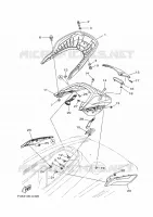 SELLE / SERRURE 2 pour Yamaha FX CRUISER SVHO de 2022