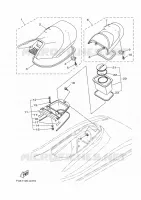 SELLE / SERRURE pour Yamaha FX CRUISER SVHO de 2022
