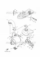 ECHAPPEMENT 3 pour Yamaha FX CRUISER HO de 2023