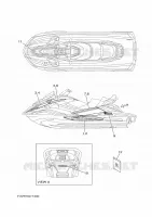 EMBLEME pour Yamaha FX CRUISER HO de 2023
