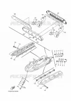 HULL & DECK 2 pour Yamaha FX CRUISER HO de 2023