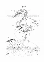 SELLE / SERRURE 2 pour Yamaha FX CRUISER HO de 2023