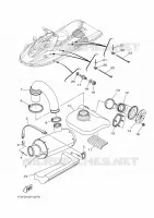 ECHAPPEMENT 3 pour Yamaha EX DELUXE de 2023