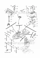 ELECTRIQUE 3 pour Yamaha VX DELUXE de 2023