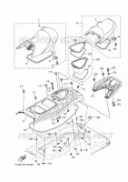 SELLE / SERRURE pour Yamaha VX de 2023