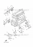 SUPPORT MOTEUR pour Yamaha GP 1800R SVHO de 2023
