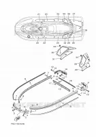 GUNWALE & MAT pour Yamaha JET BLASTER de 2023