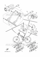 ELECTRIQUE 2 pour Yamaha MORO-07 Large de 2022