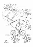 ELECTRIQUE 2 pour Yamaha MORO-07 Small de 2022