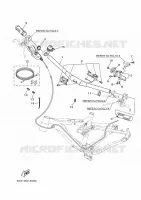 GUIDON ET CABLES pour Yamaha MORO-07 Small de 2022