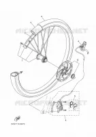 ROUE AVANT pour Yamaha MORO-07 Small de 2022