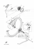 ROUE ARRIERE pour Yamaha MORO-07 Small de 2022