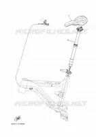 SELLE / PORTE BAGAGES pour Yamaha MORO-07 Large de 2022