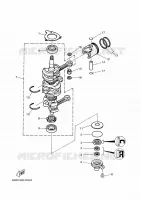 VILEBREQUIN / PISTON pour Yamaha 40VMHOS de 2020