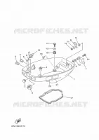 CAPOT INFERIEUR pour Yamaha 9.9FMHS de 2020