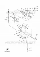 COMMANDE D'ACCELERATEUR pour Yamaha 9.9FMHS de 2020