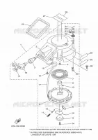 DEMARREUR pour Yamaha 9.9FMHS de 2020