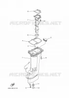 FOURREAU   FUT pour Yamaha 9.9FMHS de 2020