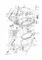 CAPOT INFERIEUR pour Yamaha F20BEPL de 2020
