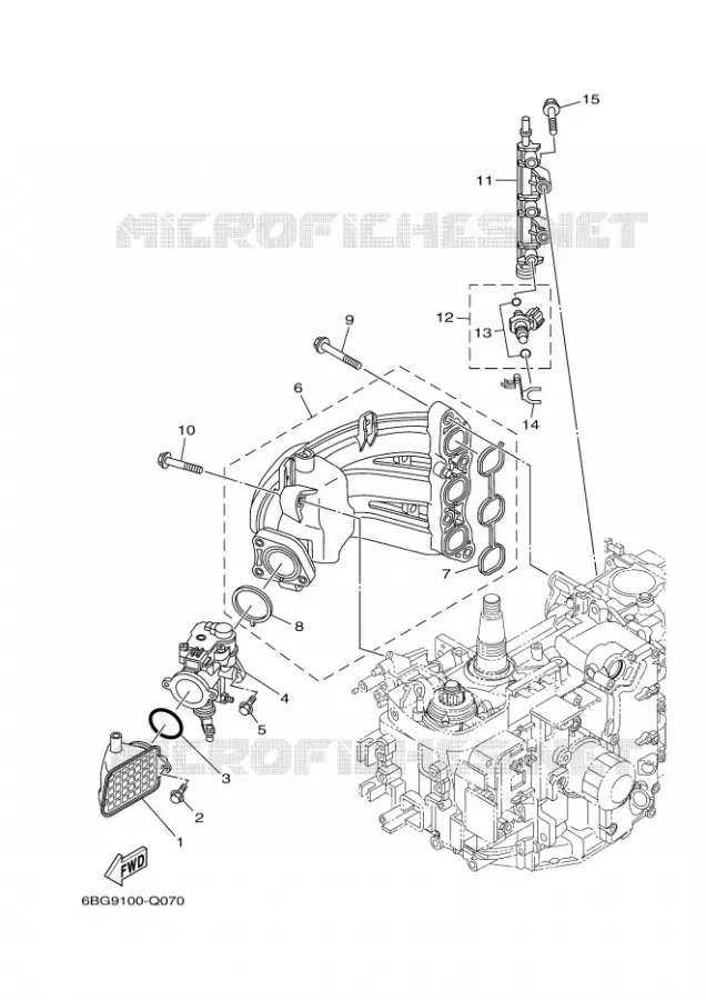 ADMISSION 1 Yamaha OUTBOARD ENGINES 40hp (29.4kW) 2020 F40  F40FET