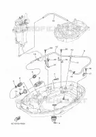 CAPOT INFERIEUR 2 pour Yamaha FT60GETL de 2020