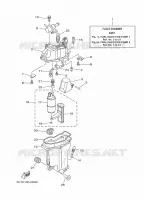 POMPE A INJECTION 1 pour Yamaha FT60GETL de 2020