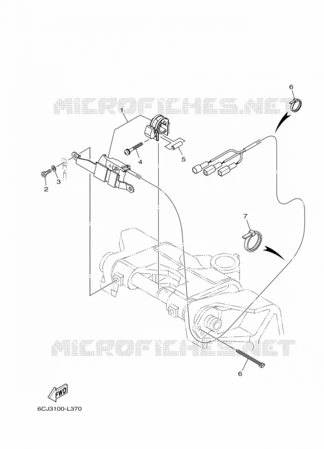PIÈCES OPTIONNELLES 2 Yamaha OUTBOARD ENGINES 60hp (44.1kW) 2020 FT60  FT60GET