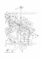 ARAIGNEE pour Yamaha F250DETU de 2020
