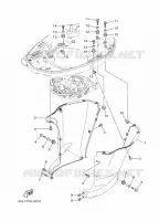 CAPOT INFERIEUR 3 pour Yamaha F250DETU de 2020