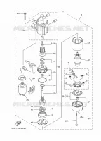 DEMARREUR pour Yamaha F250DETU de 2020