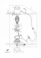 SYSTEME D'INCLINAISON 2 pour Yamaha F250NCA de 2020
