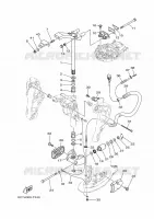 SUPPORT 2 pour Yamaha F70AETL de 2020
