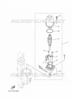 SYSTEME D'INCLINAISON 2 pour Yamaha F70AETL de 2020
