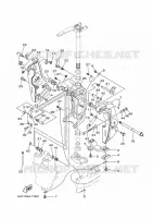 ARAIGNEE pour Yamaha F225FETX de 2020