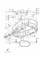 CAPOT INFERIEUR 1 pour Yamaha F225FETX de 2020