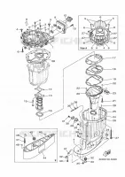 FOURREAU   FUT pour Yamaha F225FETX de 2020