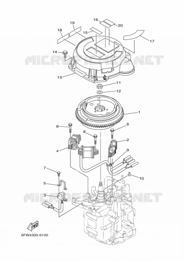 ALLUMAGE Yamaha OUTBOARD ENGINES 9.9hp (7.3kW) 2020 FT9.9  FT9.9LE
