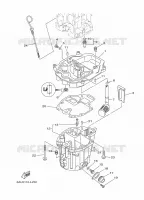 VENTILATEUR D'HUILE pour Yamaha F8FMHS de 2020