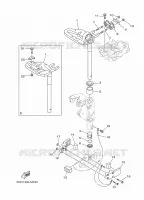 SUPPORT 2 pour Yamaha F8FEL de 2020