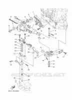 COMMANDE D'ACCELERATEUR pour Yamaha F150GETX de 2020