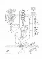 KIT DE REPARATION 2 pour Yamaha F150GETX de 2020