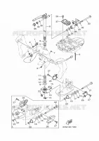 SUPPORT 2 pour Yamaha F150GETX de 2020