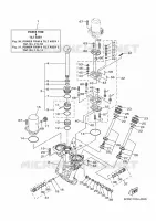 SYSTEME D'INCLINAISON 1 pour Yamaha F150GETX de 2020