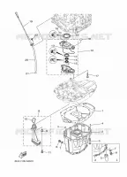 VENTILATEUR D'HUILE pour Yamaha F150GETX de 2020